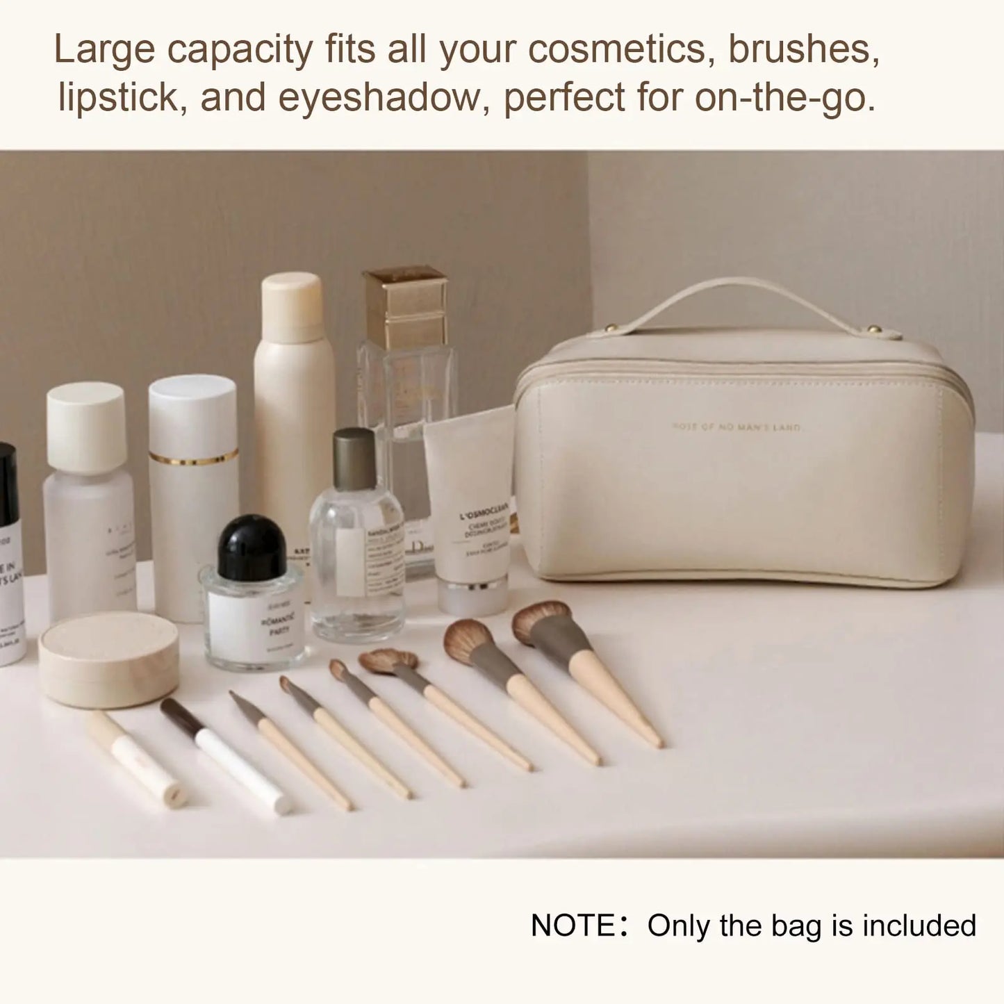 Makeup bag, travel cosmetic bag, skin care product storage box