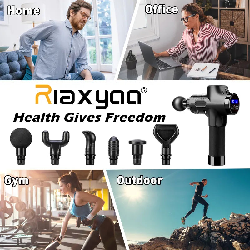 High frequency Massage Gun Muscle Relax Body