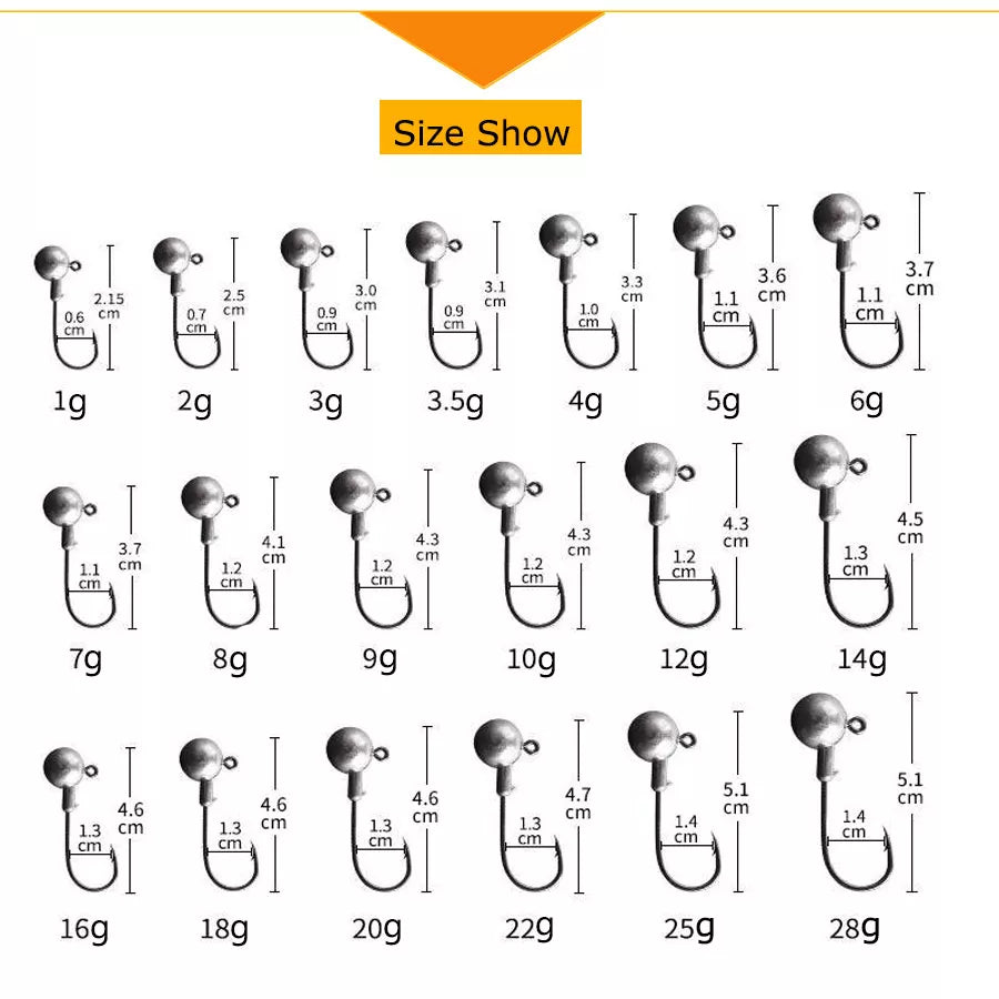 Crank Jig head hook fishing