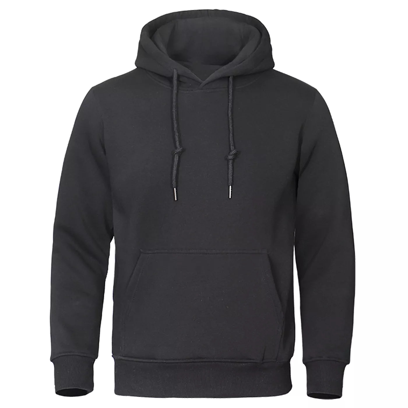 Solid Color Hoodies Fleece Warm Sweatshirt