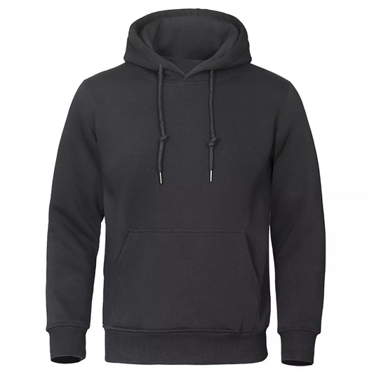 Solid Color Hoodies Fleece Warm Sweatshirt