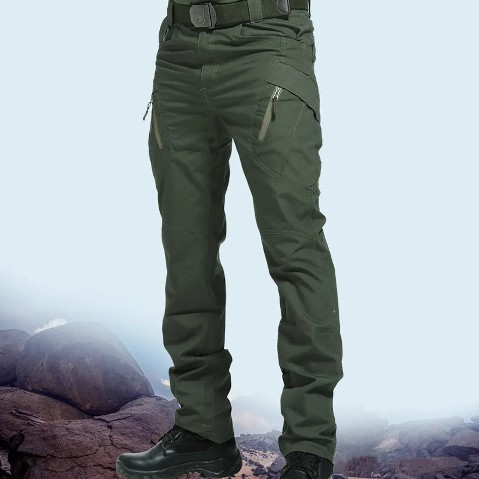 Tactical Pants Multiple Pocket Elasticity Military