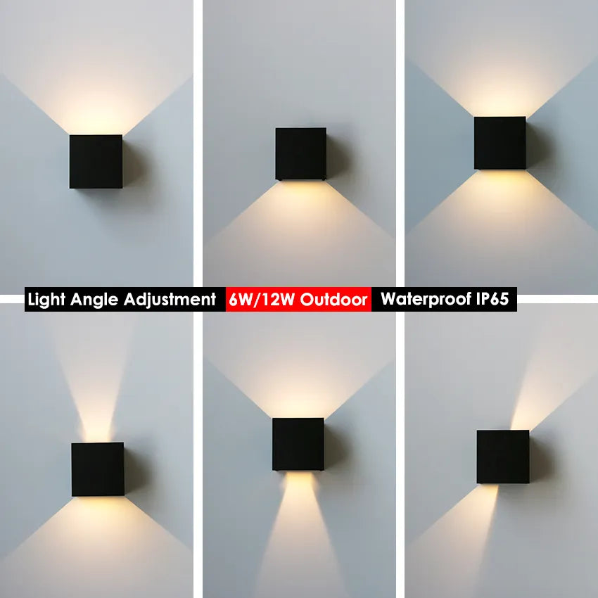 LED Outdoor Waterproof IP65 Wall Light