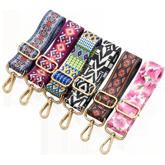 36 color options Rainbow Bag Strap Belt f