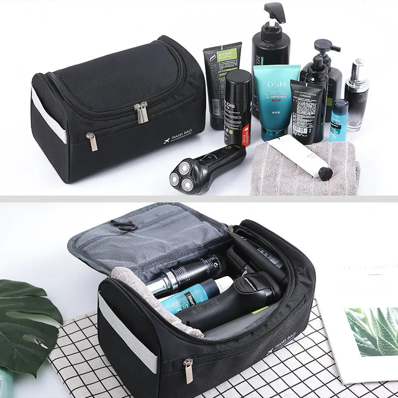 Polyester Business Portable Storage Bag Toiletries Organizer