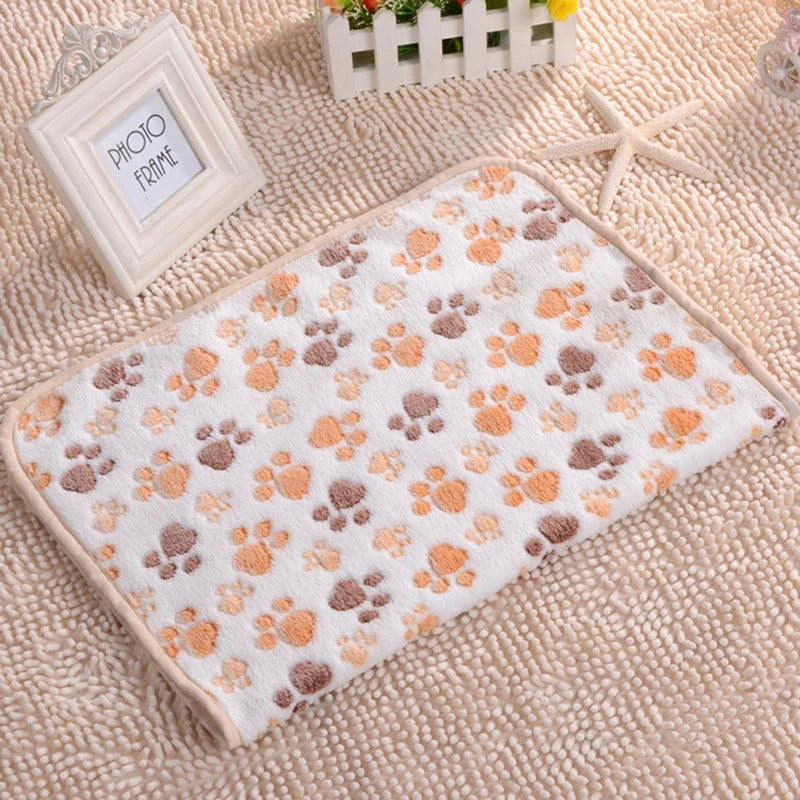 3 Sizes Cute Warm Pet Bed Mat Cover Towel Handcrafted