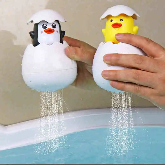 Baby Bath Toy Egg Spray Water