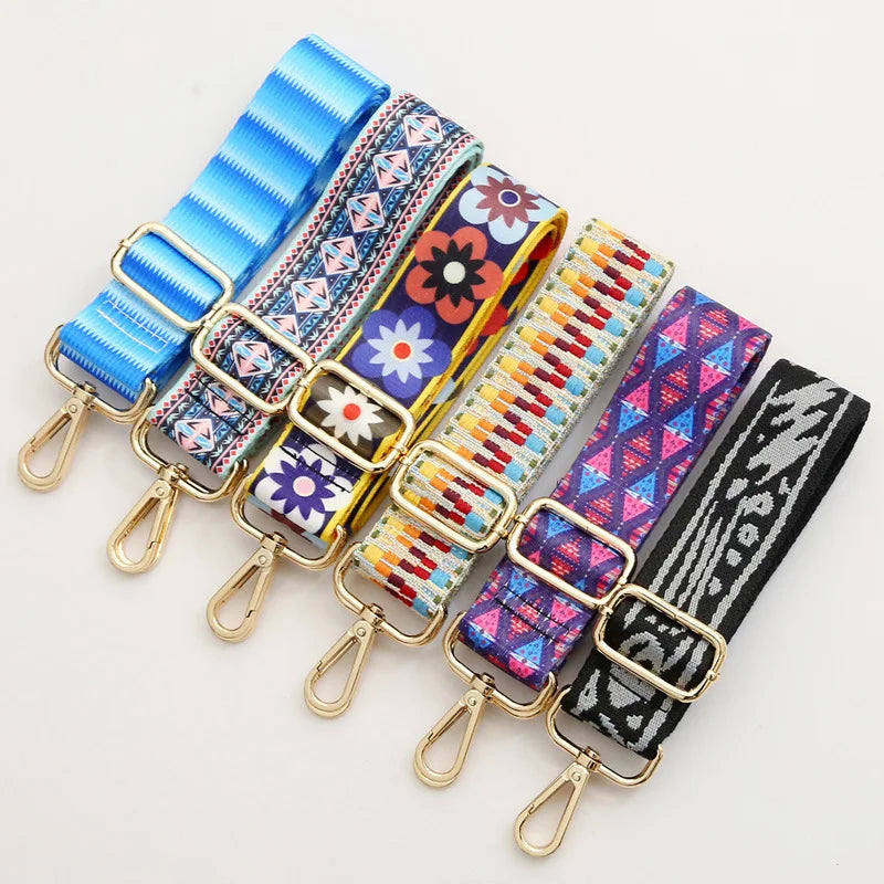 36 opções de cores Rainbow Bag Strap Belt f