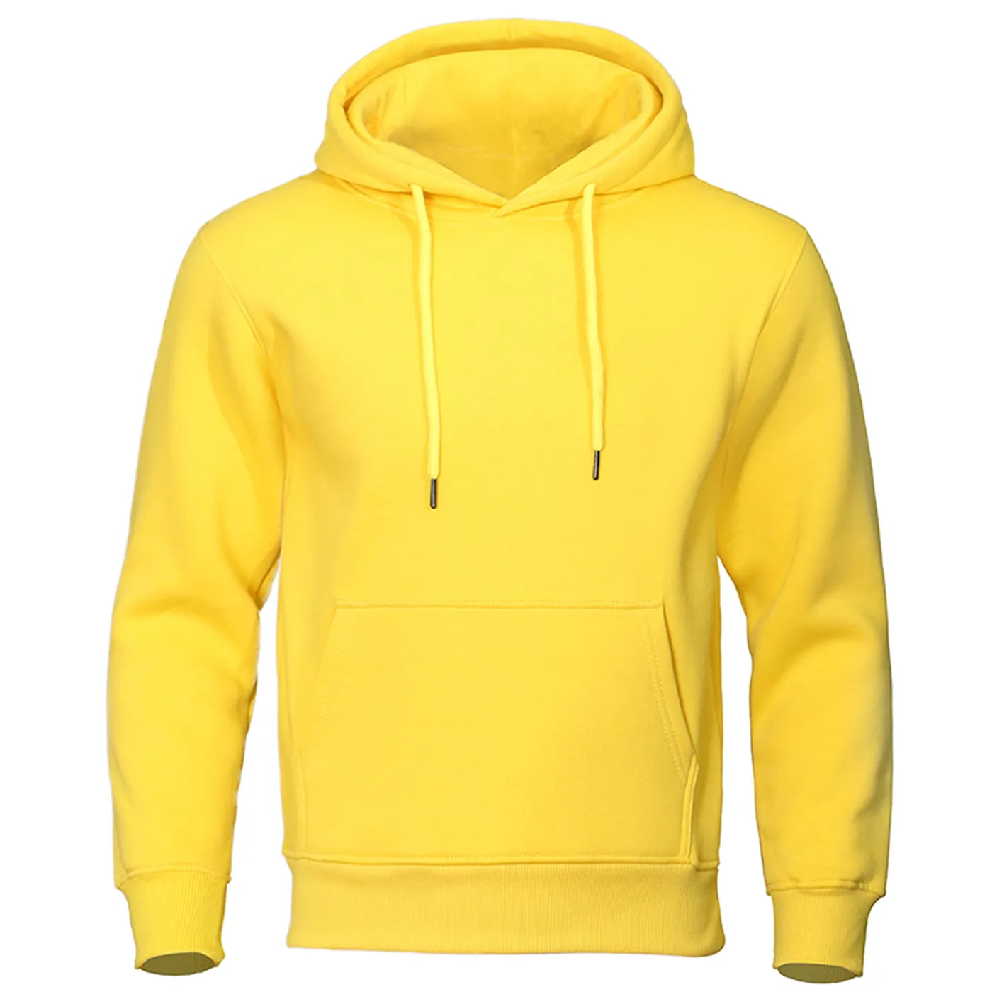 Solid Color Hoodies Fleece Warm Sweatshirt