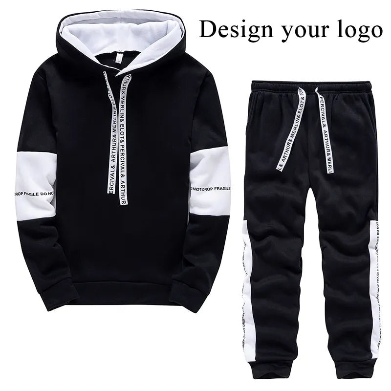 Tracksuit Two Piece Set Pullover Hoodies