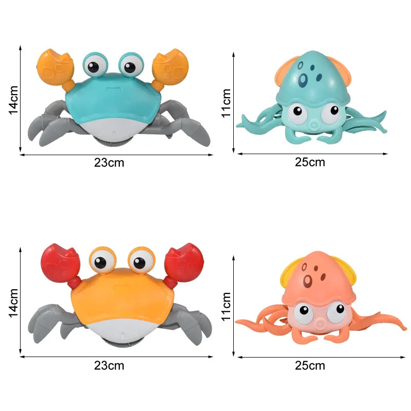 Escape Crab Octopus Crawling Toy Baby Electronic