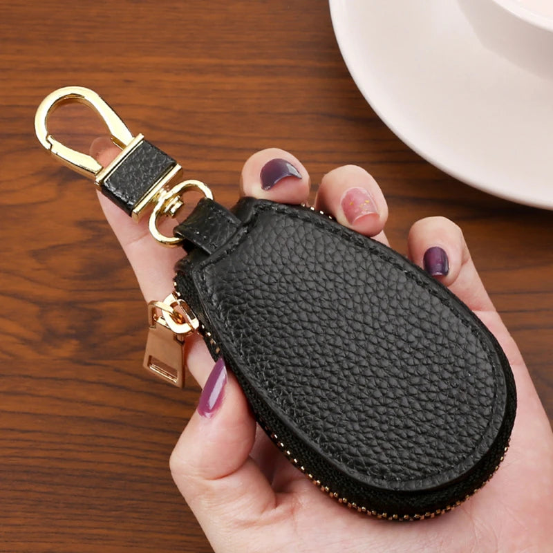 Car Key Wallets Couples Zipper Door Keys Storage