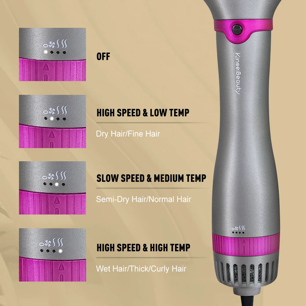 Electric Hair Straightener Brush