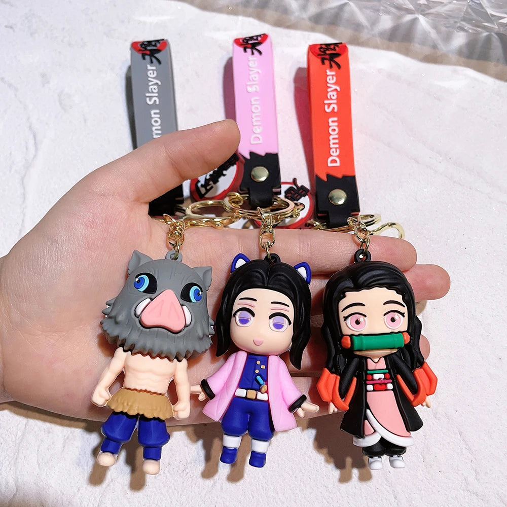 Demon Slayer Blade of Ghost Keychain Characters Bag Pendant