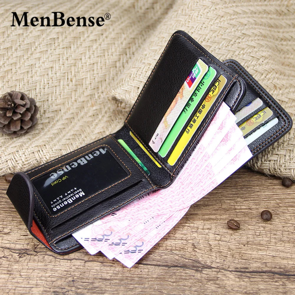 Men's Wallet Multi-card Space Trendy Fashion Casual Large Capacity PU Leather