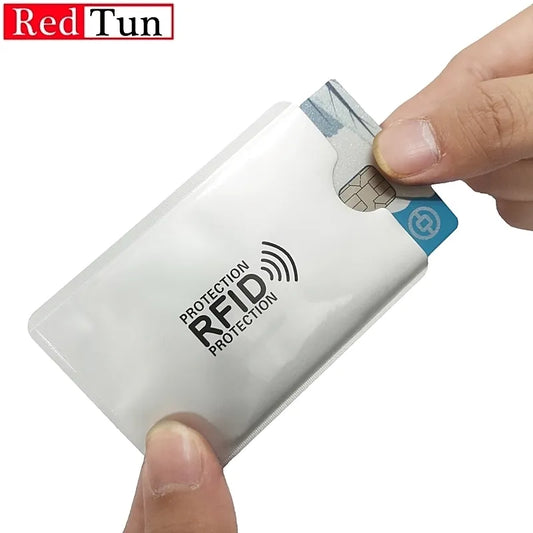 5-20 pcs Aluminium Anti Rfid Card Holder NFC Blocking Reader