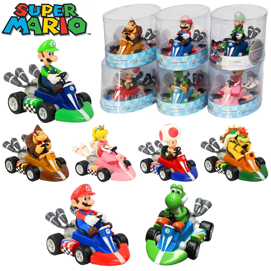 Super Mario Series Karting Action Figure