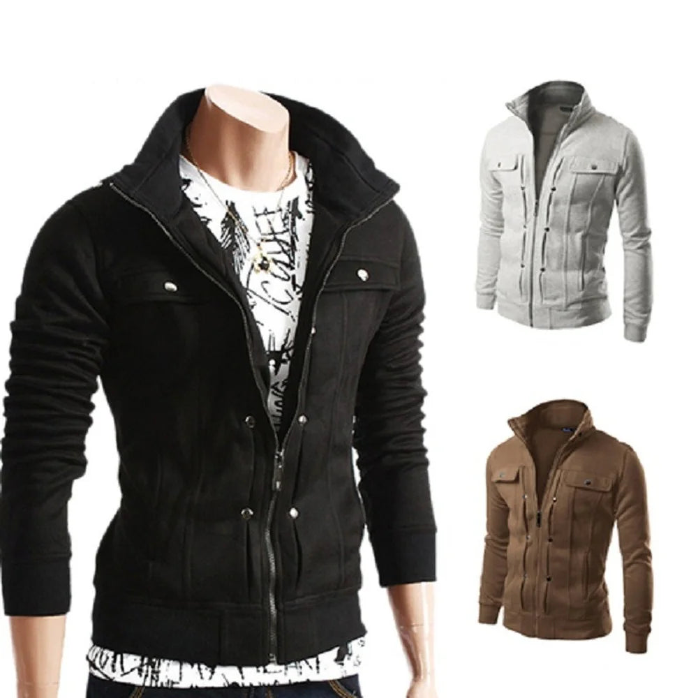 Fleece Cardigan Hooded Coat