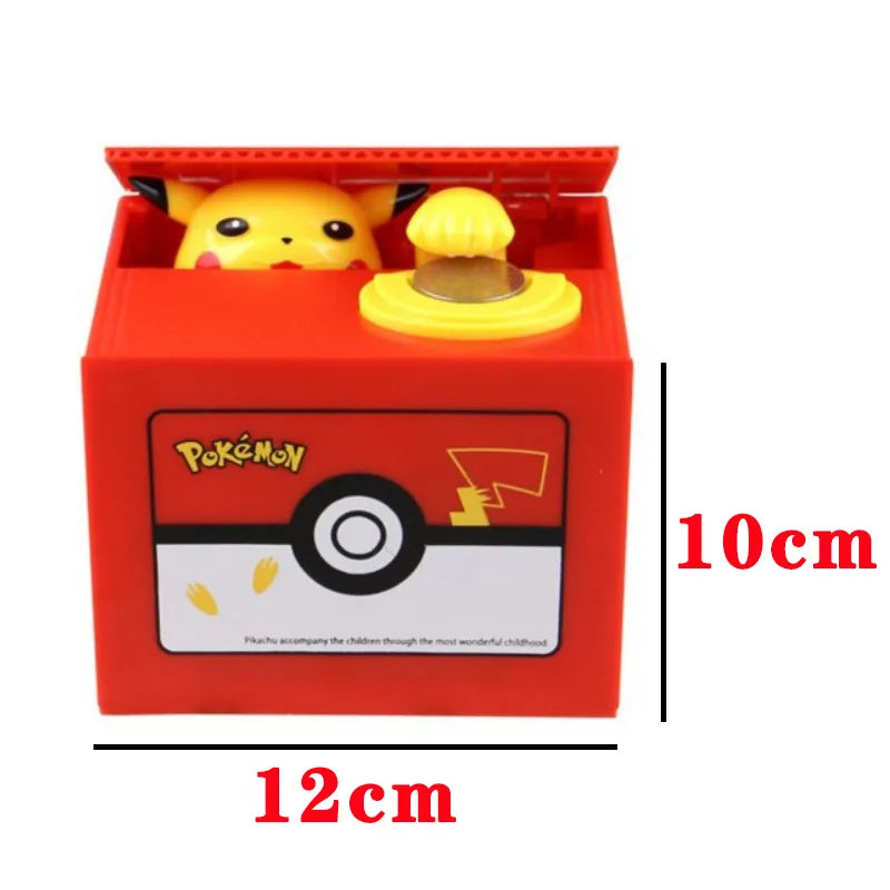 Pokemon Action Figure Plastic Money Box pikachu