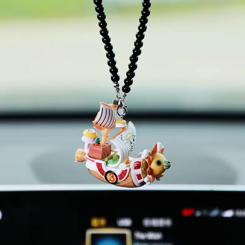 Car Pendant One Pieces Pirates Boat Going Merry/ Thousand Sunny