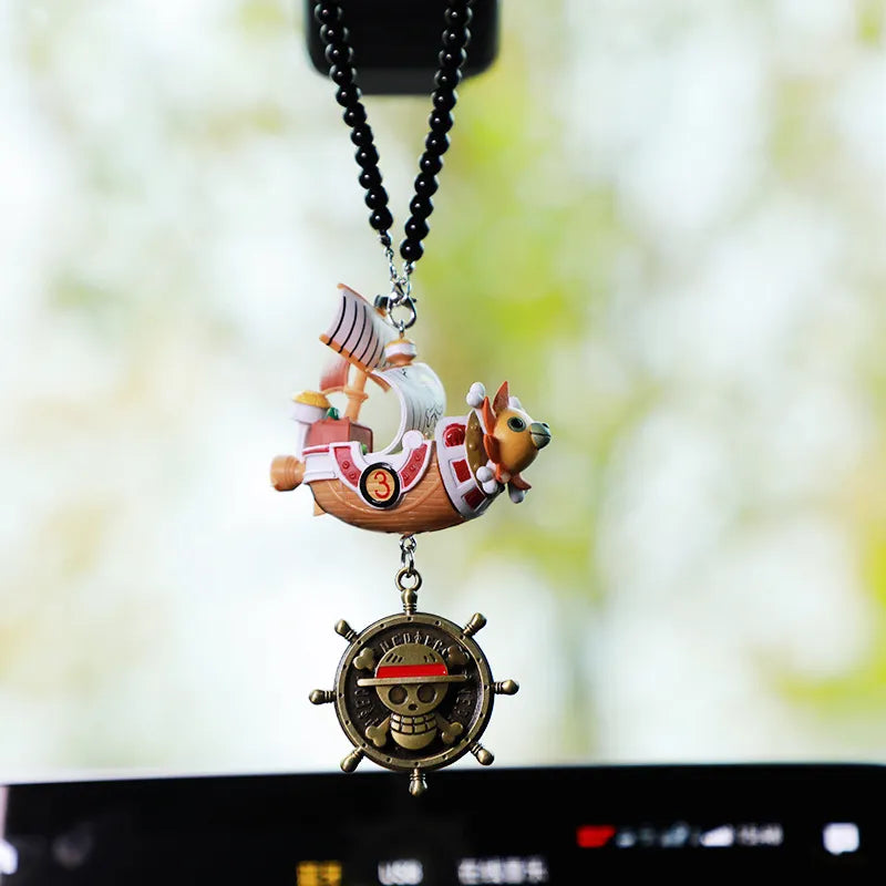 Car Pendant One Pieces Pirates Boat Going Merry/ Thousand Sunny