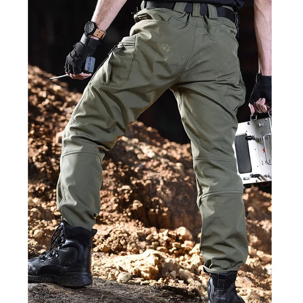 Winter Softshell Thermal Hiking Pants Tactical