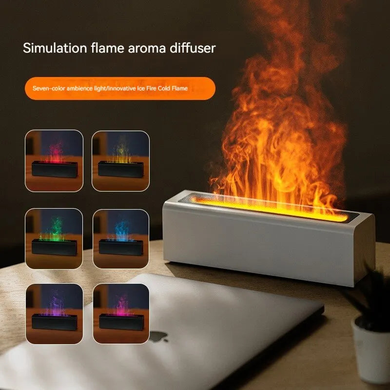 Simulation Flame Diffuser USB Plug-in