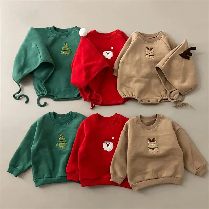 Christmas sweatshirt for babies