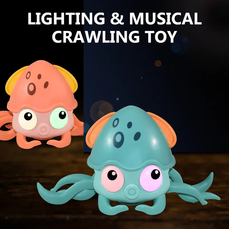 Escape Crab Octopus Crawling Toy Baby Electronic