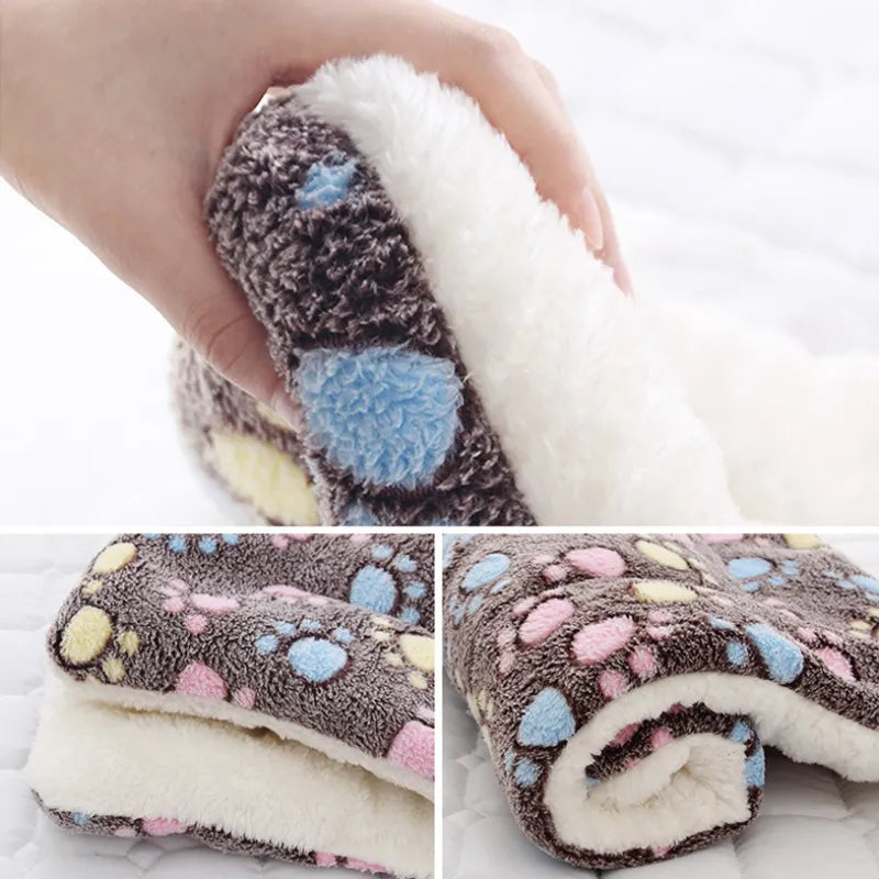 Pet Sleeping Mat Dog Bed Cat Bed Soft Hair Thickened Blanket