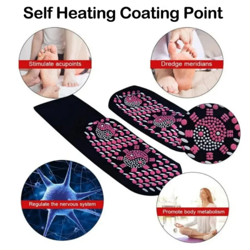 Self-heating winter sock