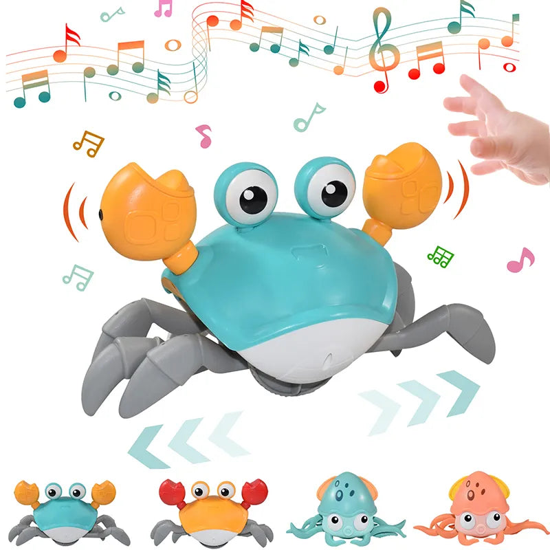 Escape Crab Octopus Crawling Toy Baby Electronic