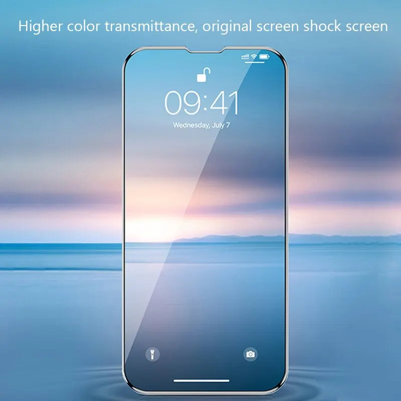 4PCS Full Cover Tempered Glass for iPhone