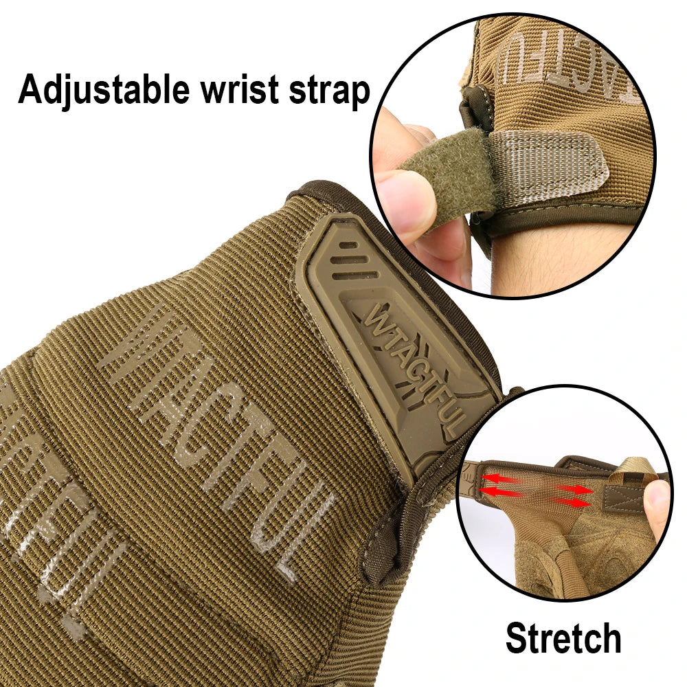 Tactical Gloves Military Training Army Sport Climbing Shooting Hunting Riding Cycling