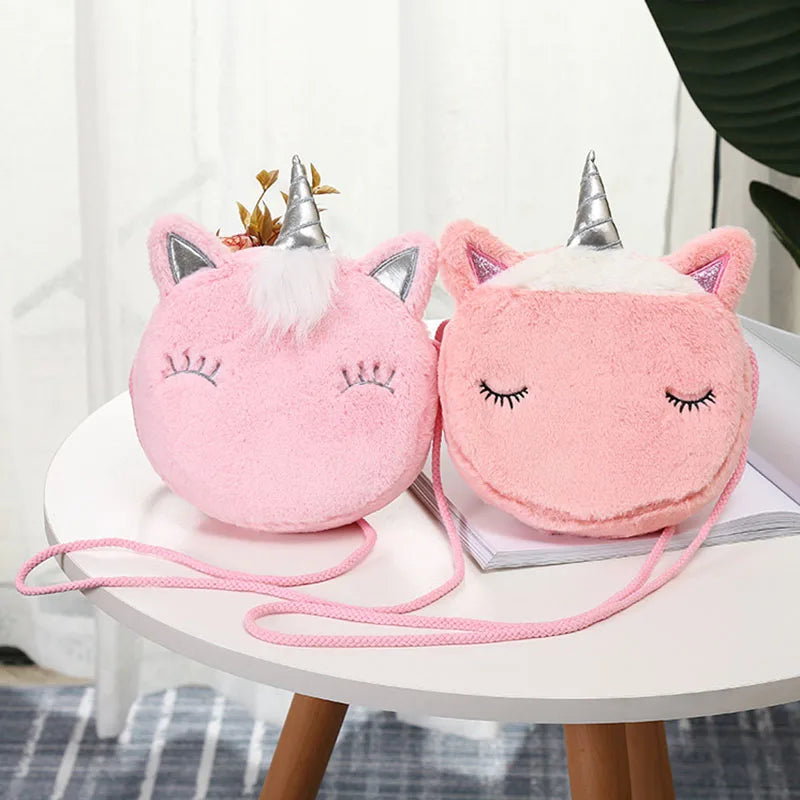 Fashion Children Girls Shoulder Bag Cute Unicorn