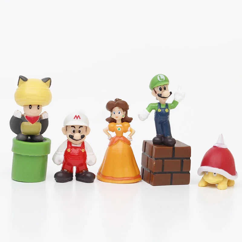 Super Mario Action Figures for Kids Toys