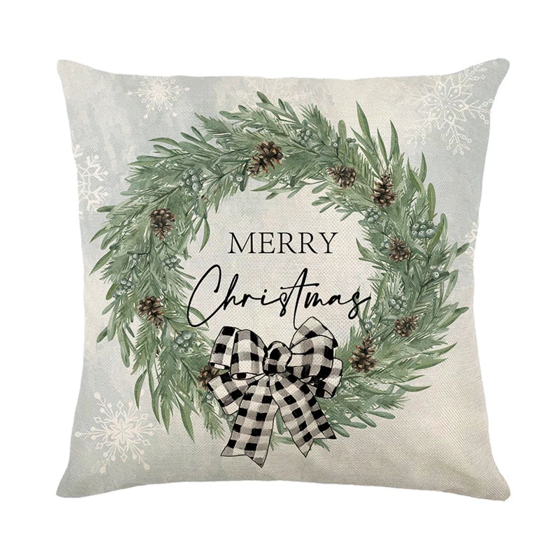 Merry Christmas Pillow Cover 45x45cm