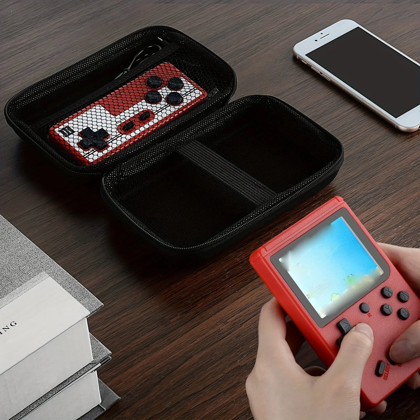 Handheld Game Console Carrying Case, Protective Travel