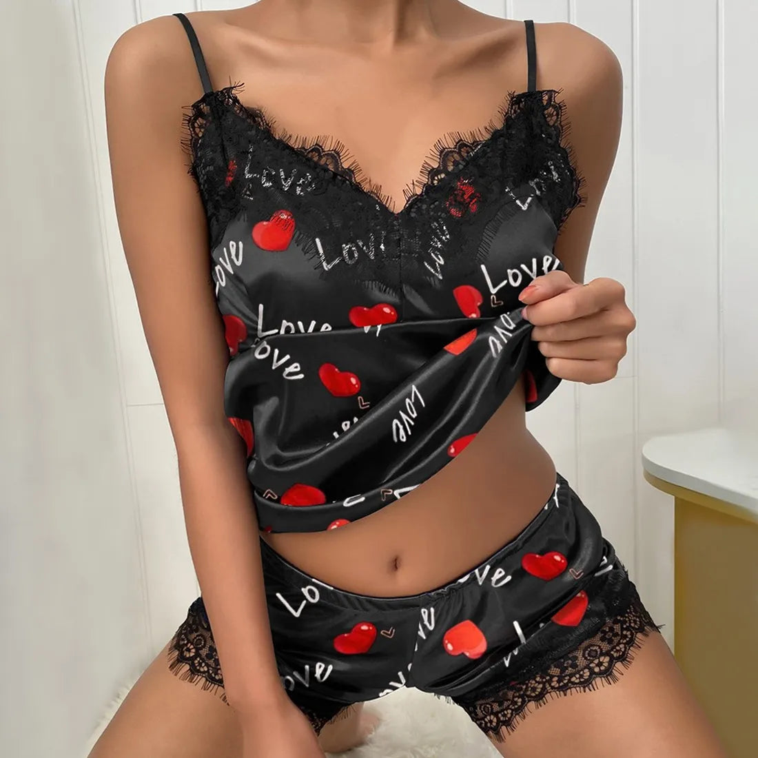 Sexy Lingerie Set Letter Erotic Bikini