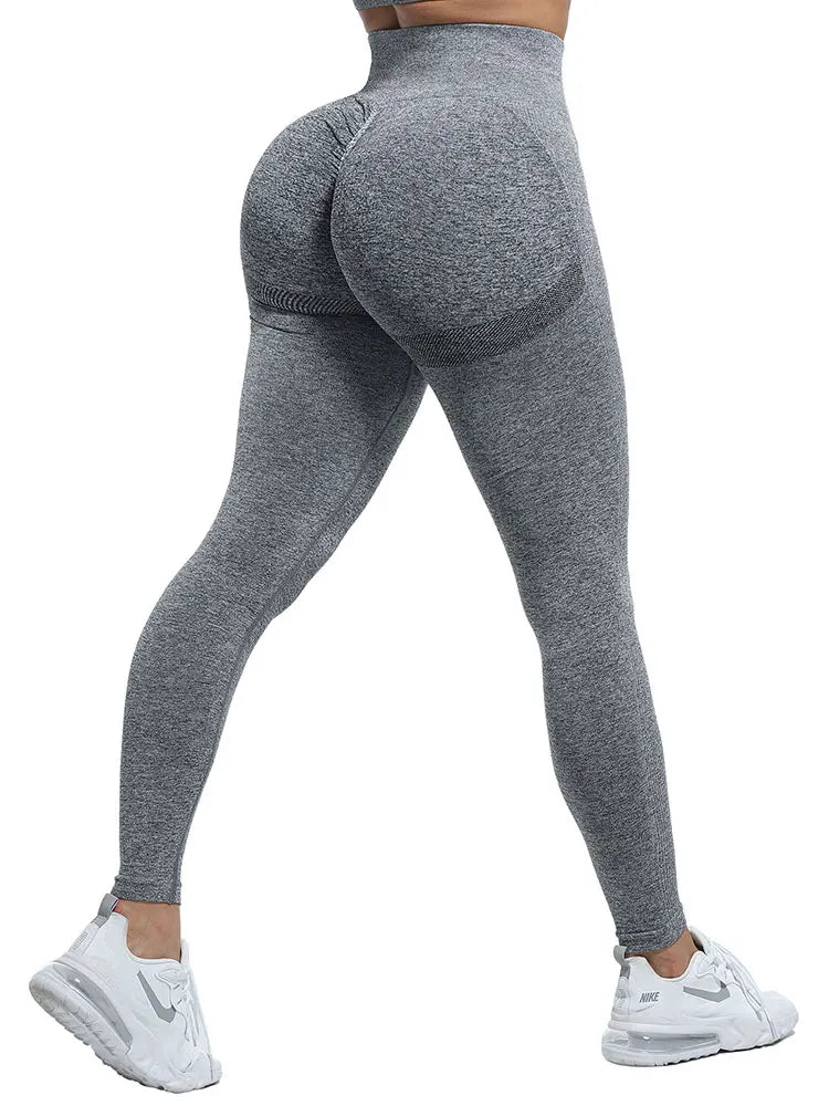 Leggings Bubble Butt Push Up Fitness Slim High Waist