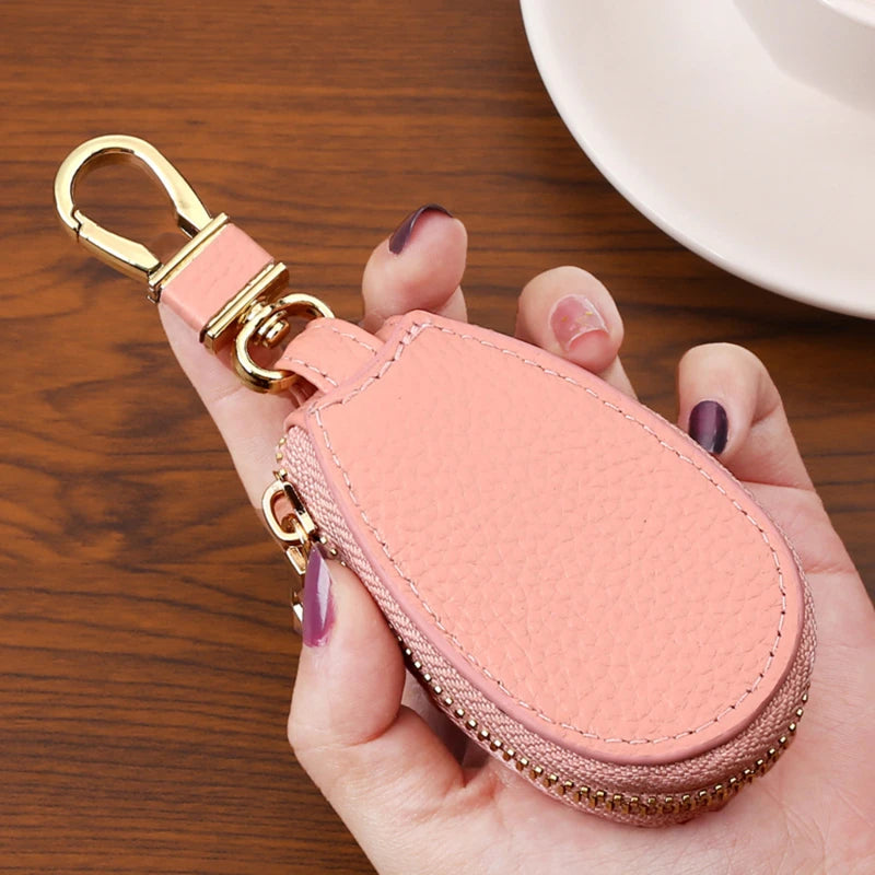 Car Key Wallets Couples Zipper Door Keys Storage