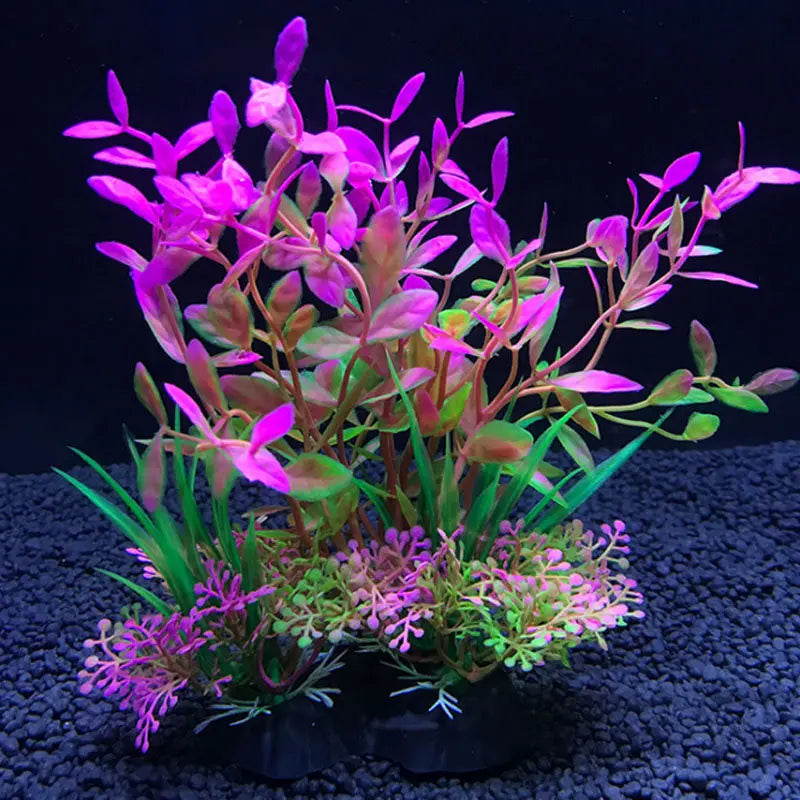 Artificial Aquarium Plants Water Ornament Decoration Accessories 14cm