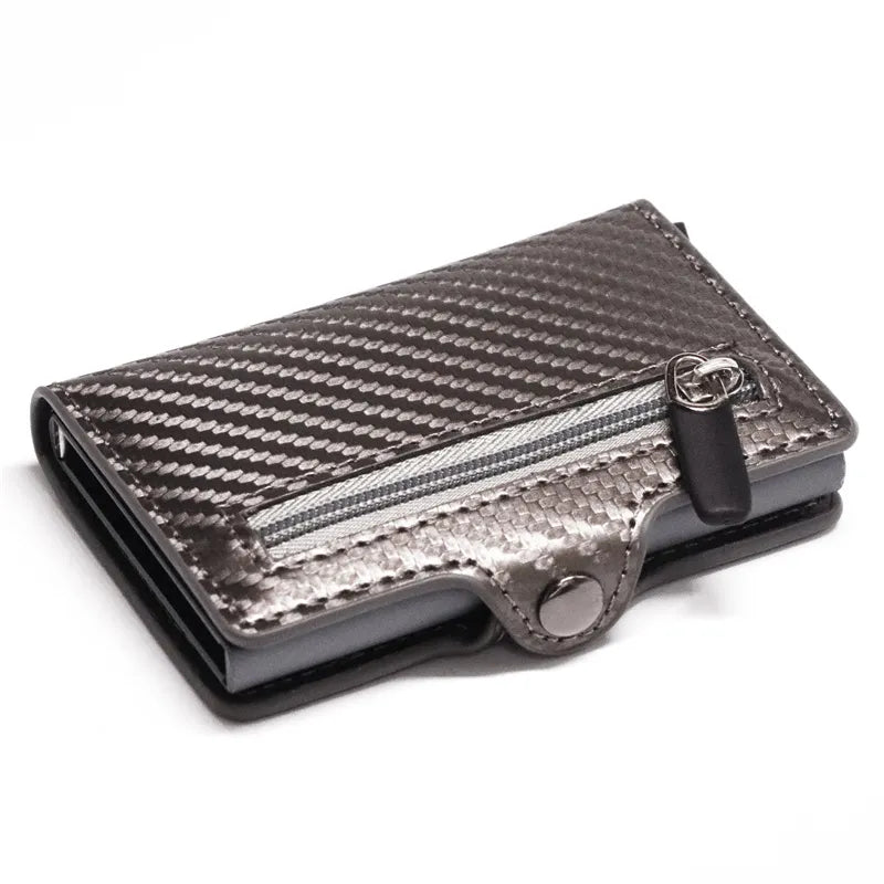 Custom Card Holder Anti-theft Carbon Fiber Wallet