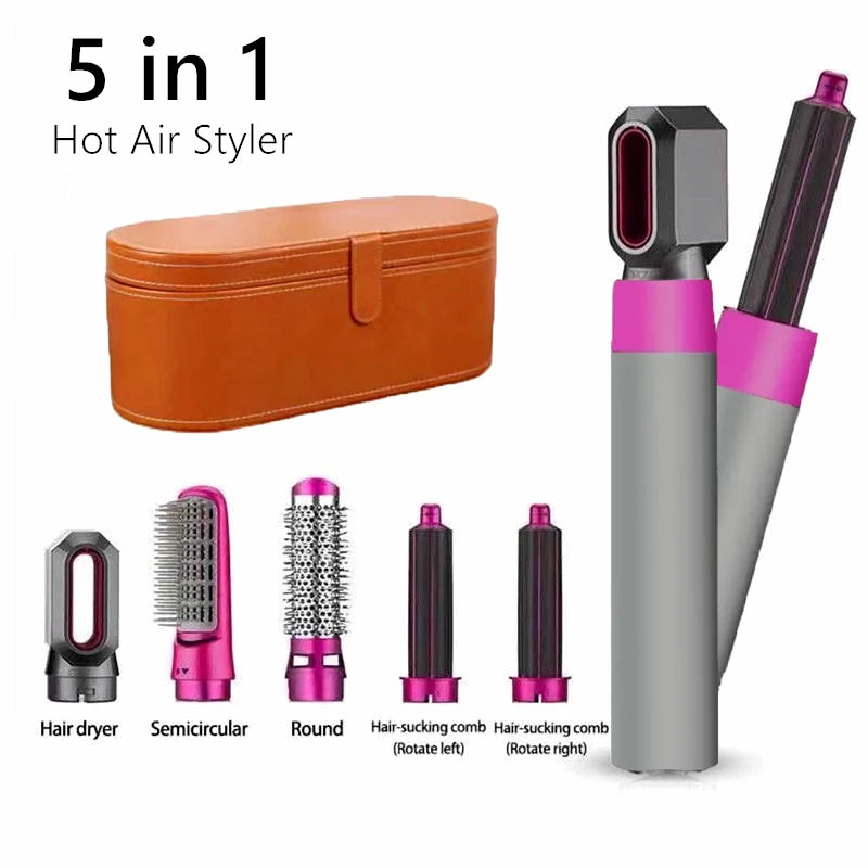 5 in 1 Hair Dryer Hot Comb