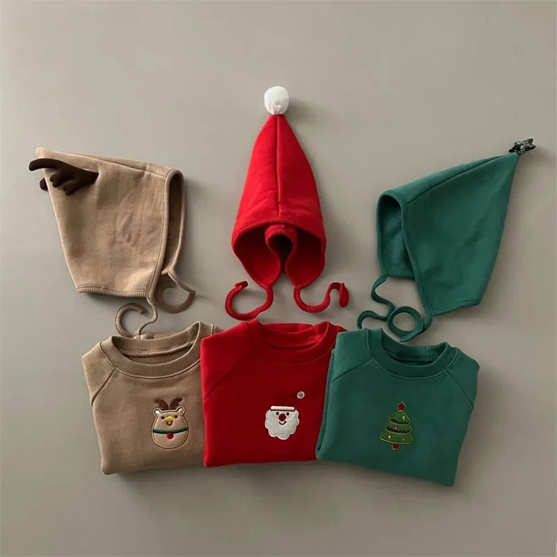 Christmas sweatshirt for babies