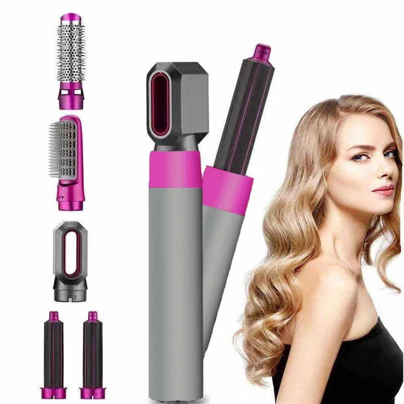 5 in 1 Hair Dryer Hot Comb