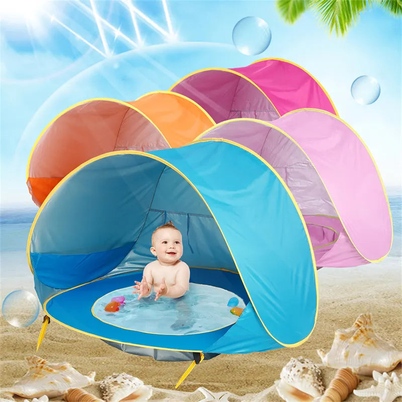 Portable Baby Beach Tent, Children's Shelter