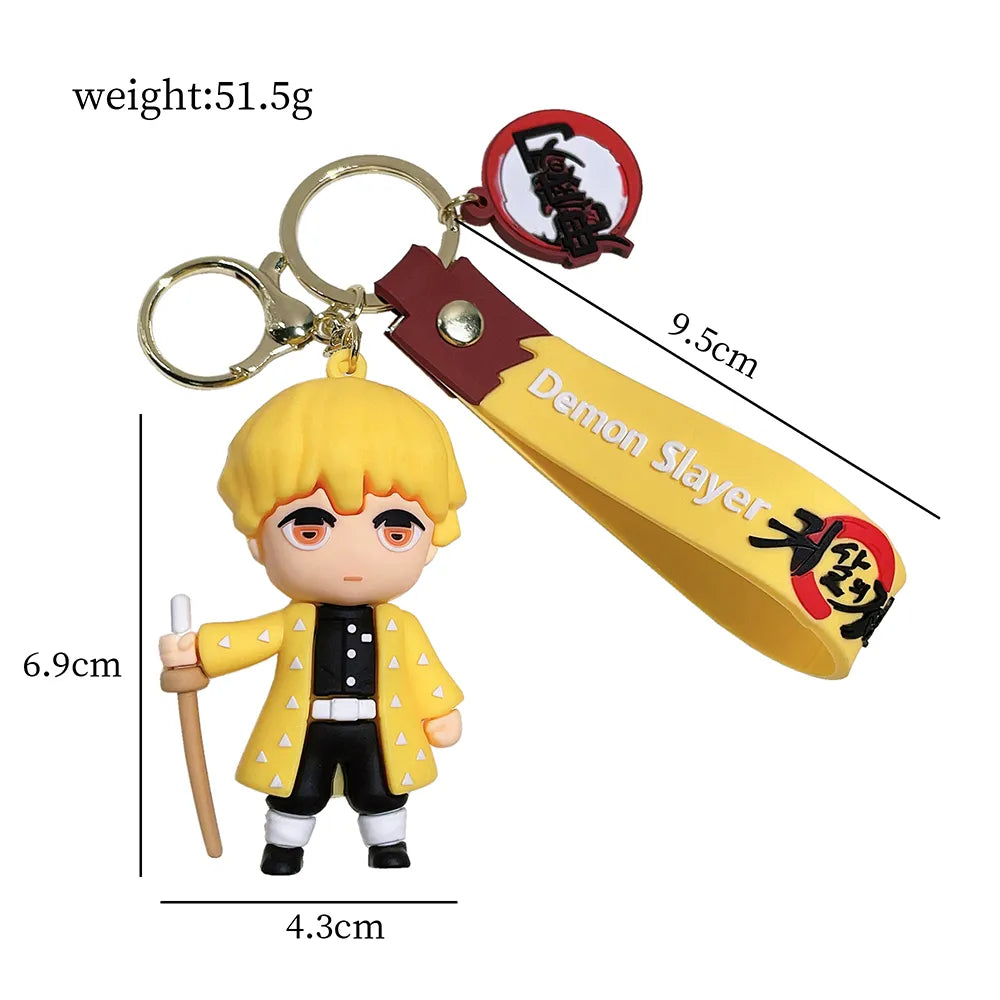 Demon Slayer Blade of Ghost Keychain Characters Bag Pendant