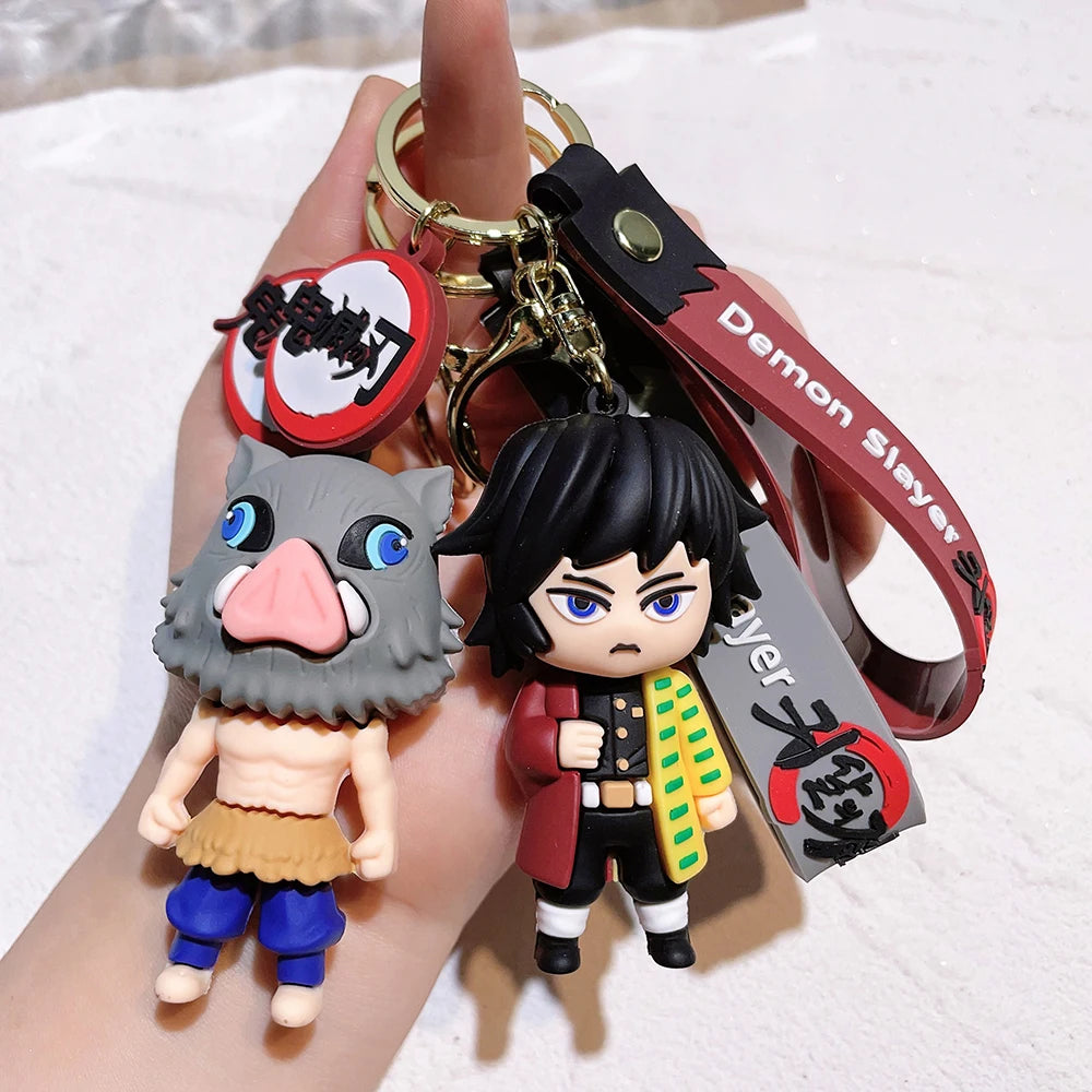 Demon Slayer Blade of Ghost Keychain Characters Bag Pendant