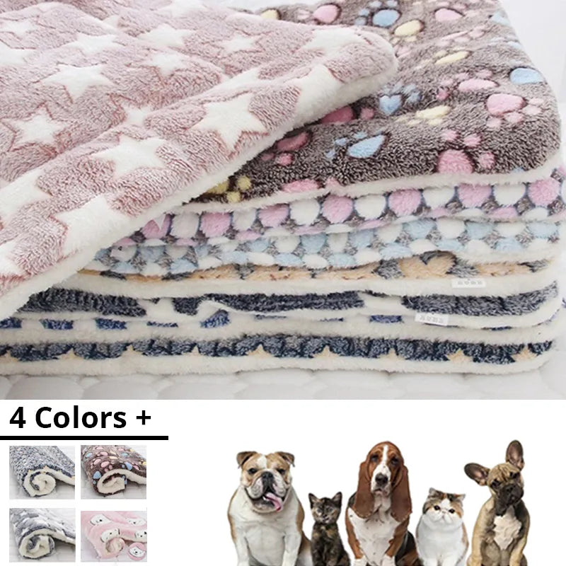 Pet Sleeping Mat Dog Bed Cat Bed Soft Hair Thickened Blanket